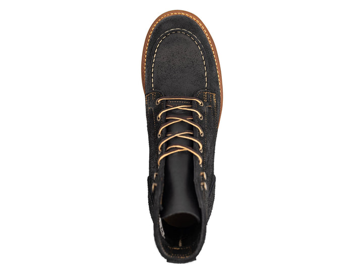 Black Oiled Rough Out Moc Toe | 10D