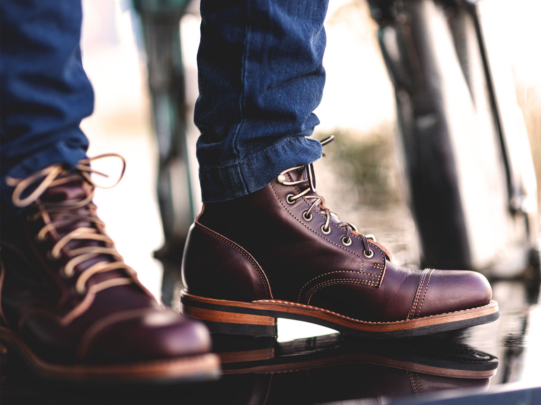 Oxblood Double Shot Cap Toe