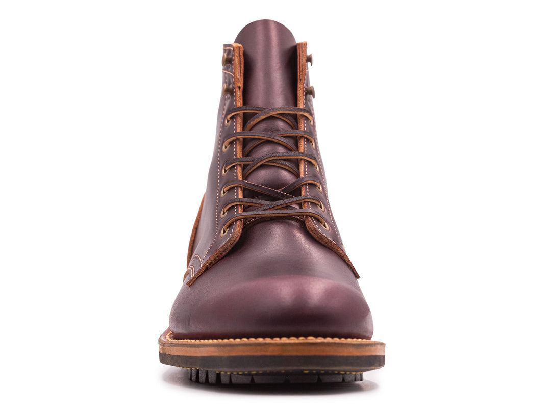 Oxblood Double Shot | Plain Toe