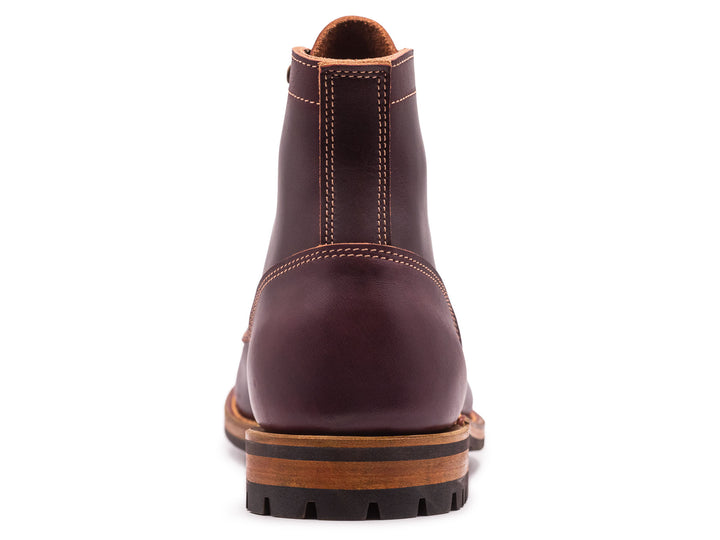 Oxblood Double Shot | Plain Toe